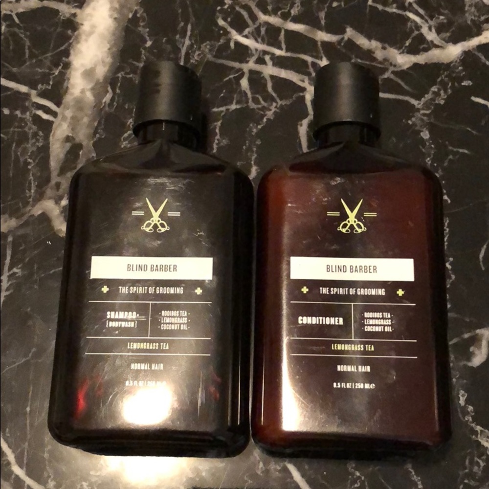 Brand New Blind Barber’s Shampoo & Conditioner